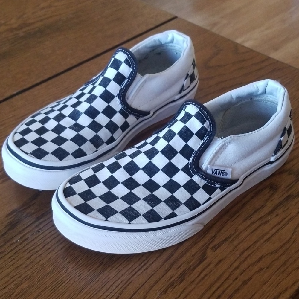 Checkered Vans